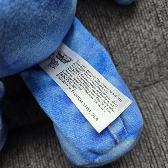 Care Bears Grumpy Bear Denim Edition Plush - Picture 10 of 13